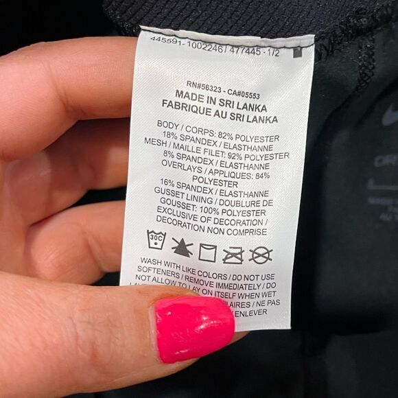 NWOT Nike Pro Womens Dri-Fit WNBA Official Issued Compression Tights Black Small - Picture 4 of 5